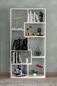 Moonlife Zebra Dekoratif Kitaplık Beyaz