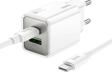 Hoco N46 Glorious Type-C 20W ve USB QC 3.0 18W Çıkışlı Type-C to Type-C Kablolu Şarj Cihazı