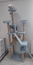 Nursoft Cat City Kedi Tırmalama ve Oyun Evi Çok Katlı Kedi Evi
