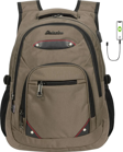 Konfores 1551-2225 Unisex Anatomik Yarasa Sırt Okul Çantası - NKT01551-VIZON-TEK EBAT