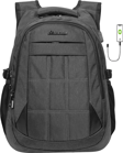 Konfores 1552-2227 Unisex Anatomik Yarasa Sırt Okul Çantası - NKT01552-Füme-TEK EBAT