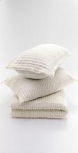 Merinos Modern Line 3 Parça Yatak Örtüsü - Ekru