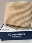 Merinos Modern Line 3 Parça Battaniye Seti - Bej