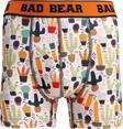 Cactus Off-White Beyaz Kaktüs Desenli Erkek Boxer