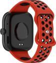 Dmay Redmi Watch 4 Uyumlu Delikli Yumuşak Silikon Kordon Kayış