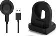 Dmay Huawei Watch Buds Uyumlu Manyetik Usb Şarj Kablosu +Silikon Şarj Standı Tutucu