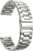 Dmay Amazfit Bip / Bip 3 / Bip 3 Pro Uyumlu Paslanmaz Çelik Metal Kordon 20Mm