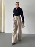 Laluvia Taş Pileli Business Pantolon - 3602