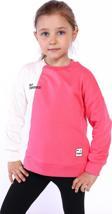 Toontoy Kız Çocuk Blok Kesikli Sweatshirt