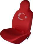 1Araba1Ev Ay Yıldız Logolu Tüm Araçlarla Uyumlu Oto Koltuk Kılıfı Ön Arka Takım