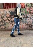 Viking'S Line Siyah Denim Tears