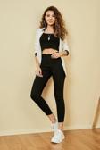 Polle Siyah Clara Solmaz Yüksek Bel Pantolon Süper Skinny Jean