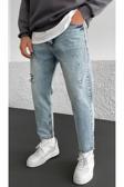Viking'S Line Boyfriend Lazer Işlemli Ve Taşlamalı Kot Pantolon