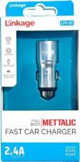 Linkage Lm-01 Metalik 2.4A 10W Araç Içi Hızlı Şarj Adaptörü