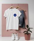 Oversize snx synthetix kripto Cep Tasarımlı Unisex T-Shirt