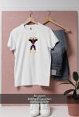 Oversize My Hero Academia All Might İllustration  Tasarımlı Unisex T-Shirt