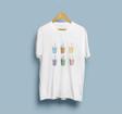 Oversize Rainbow Kahve Tasarım unisex T-shirt