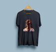 Oversize Arkadan Kadın Saçları / Kadın Kuaförü tasarım unisex T-shirt