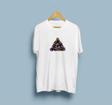 Oversize İlluminati Gözü Tasarım unisex T-shirt