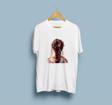Oversize Arkadan Kadın Saçları / Kadın Kuaförü tasarım unisex T-shirt