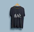 Oversize Çubuk Müzisyen ve Müzik aletleri tasarım unisex T-shirt