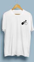 Oversize Olimpiyat Oyunları Bisiklet Logolu unisex T-shirt