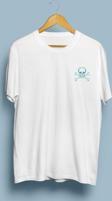 Oversize Kuru kafa ve Çapraz Kemik tasarım unisex T-shirt
