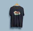 Oversize Adventure Time Yazılı Unisex T-shirt