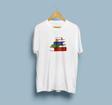 Oversize Kitaplar Baskılı Unisex T-shirt