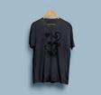 Oversize Kuru Kafa Desenli Unisex T-shirt
