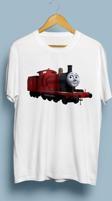 Oversize Thomas ve Arkadaşları Tasarım Unisex T-shirt