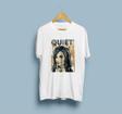 Oversize Quiet Kadın Tasarım Unisex T-shirt