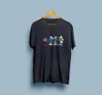 Oversize Şirinler Baskılı Unisex T-shirt