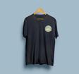 Oversize Lotus Çiçeği cep tasarım unisex T-shirt