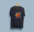Oversize Basketbol Topu Tasarım Unisex T-shirt