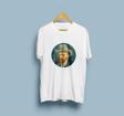 Oversize Van Gogh Şapkalı Portre Tasarım Unisex T-shirt