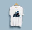 Oversize Shark Cartoon Unisex T-shirt