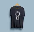 Oversize Altered Carbon Dragon Baskılı Unisex T-shirt