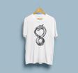 Oversize Altered Carbon Dragon Baskılı Unisex T-shirt