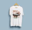 Oversize Muscle Car Tasarım Unisex T-shirt