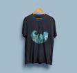 Oversize Dalgalar Tasarım Unisex T-shirt