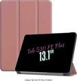 Galaxy Tab S10 FE Plus Uyumlu 13.1" Katlanabilen Standlı Smart Cover Akıllı Tablet Kılıfı
