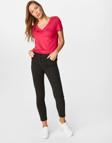 Faik Sönmez Kadın Slim Fit Coton Parça Boya Pantolon B00044