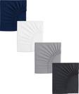 4 Adet 50 x 90 + 10 cm Anne Yanı Lastikli Penye Kumaş Bebek Çarşafı