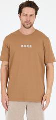 Erkek %100 Pamuk Bisiklet Yaka Kısa Kollu Baskılı T-Shirt  Rahat ve Şık Günlük Tişört 0106