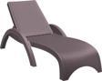 Omnipazar TRK-860 Siesta Fiji Rattan Desenli Ayarlanabilir Lüks Şezlong 