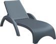 Omnipazar TRK-860 Siesta Fiji Rattan Desenli Ayarlanabilir Lüks Şezlong 