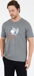 Erkek Sıfır Yaka Baskılı T-Shirt – %100 Pamuk – Rahat ve Tarz Kısa Kollu Erkek Tişört 0009