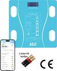 Alc Smart Body Scale Akıllı Banyo Baskülü Yağ Su Kas Vücut Kitle Endeksi Dijital Tartı