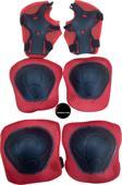 Toprockstore Çocuk Koruyucu Dizlik Dirseklik Set 6'Lı Paten Scooter Bisiklet Kaykay Koruyucu Ekipman Set